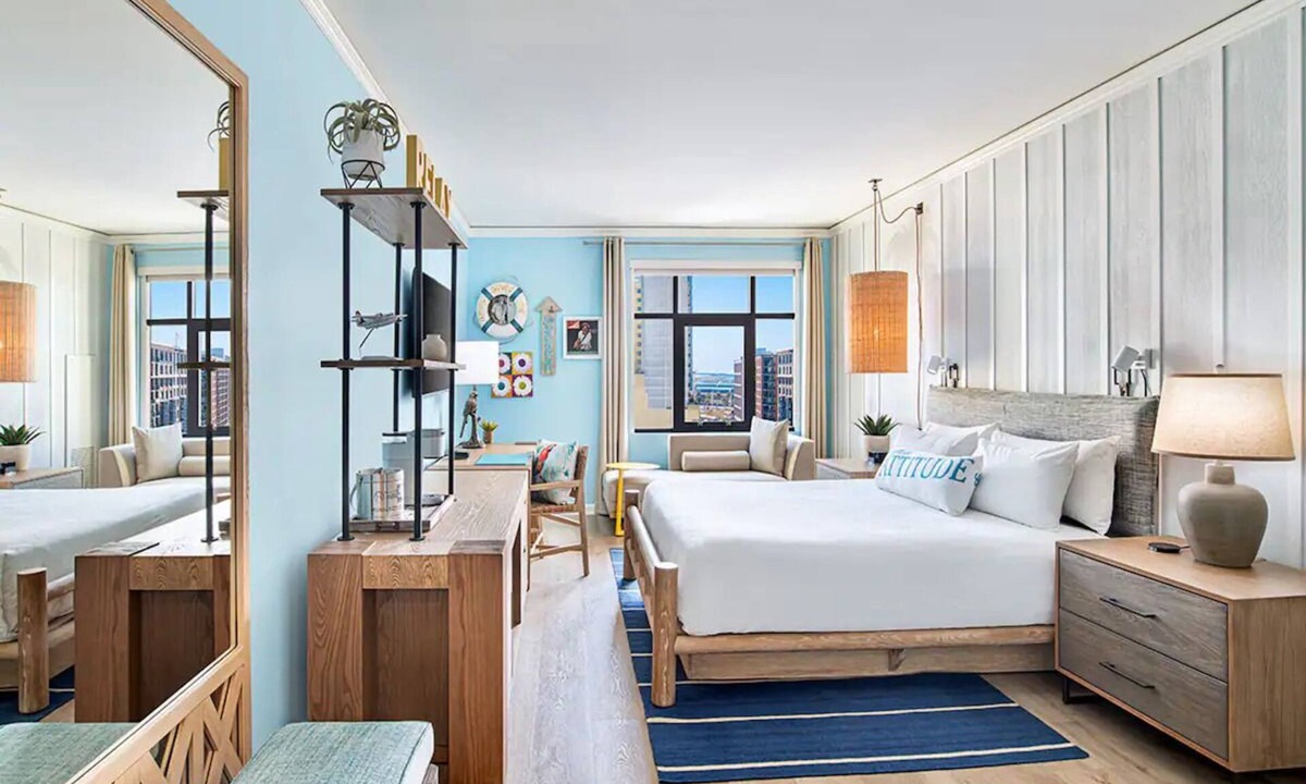 East Village Hotel | Ultimate Relaxation Room with Pool Access & Dining Option