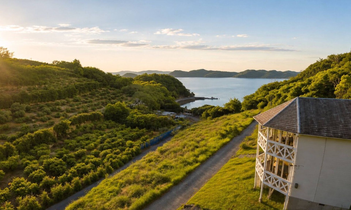 Hinasecho Hinase Villa | Ultra-Private Off-Grid Island Villa near Beach with Mandarin Farm Setting