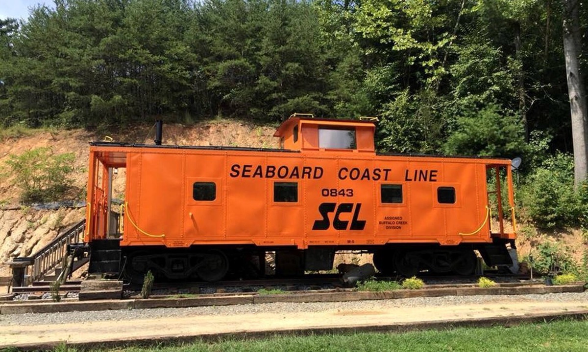 Clyde House | Unique Caboose Accommodation for a Getaway near Asheville, North Carolina