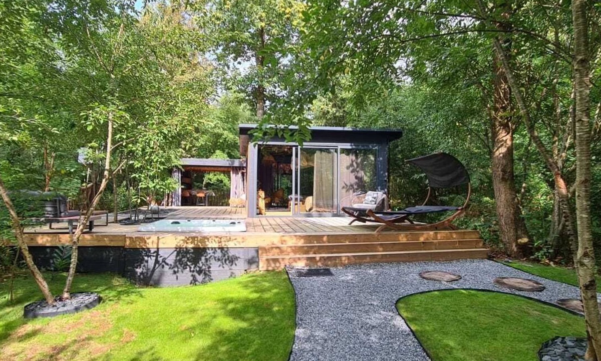 Landiras Cottage | Unique! Ecolodge with private Spa and Sauna
