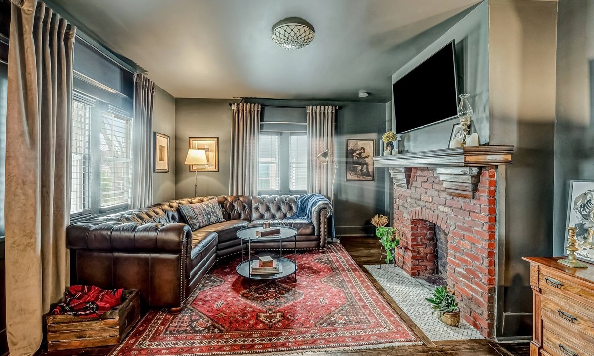Cleveland Park House | Unique & historic home near downtown with huge backyard, grill, & patio
