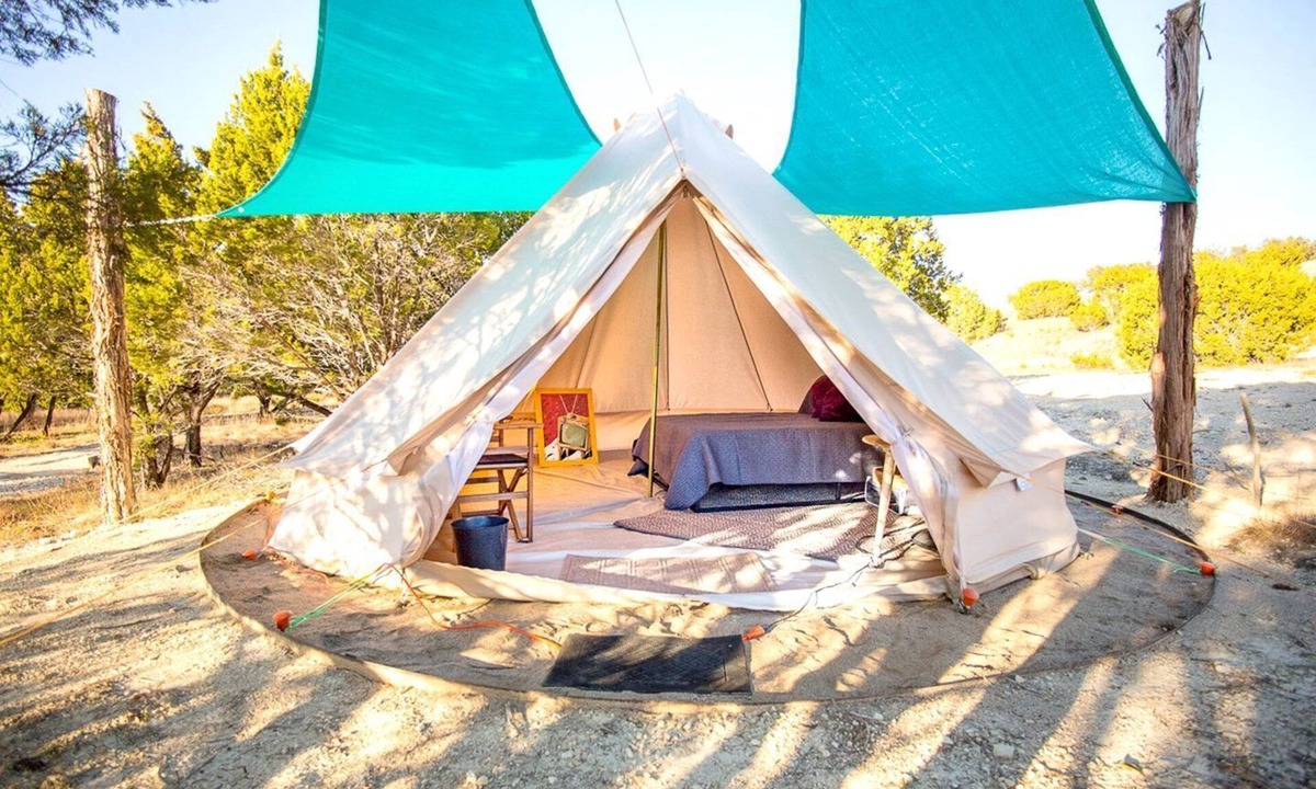 Johnson City RV Rental | Unique Johnson City Accommodation Perfect for Bell Tent Glamping near Austin