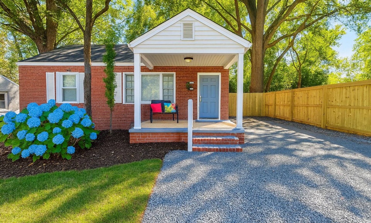 Charlotte House | Unique Old Charm 3-bedroom, 4-bed with Updated Comfort!