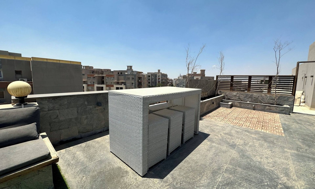 Sheikh Zayed City Apartment | Unique Rooftop Apartment w/Terrace
