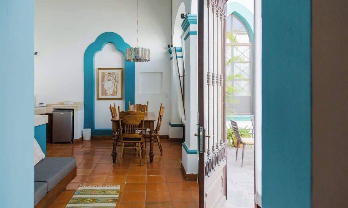 La Cruz Apartment | Unique Suite Historic Center Terrace WIFI+Desk+AC