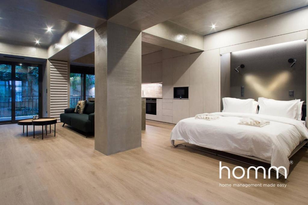 Pasalimani Apartment | Unique Urban homm Studio in Piraeus, Alkiviadou
