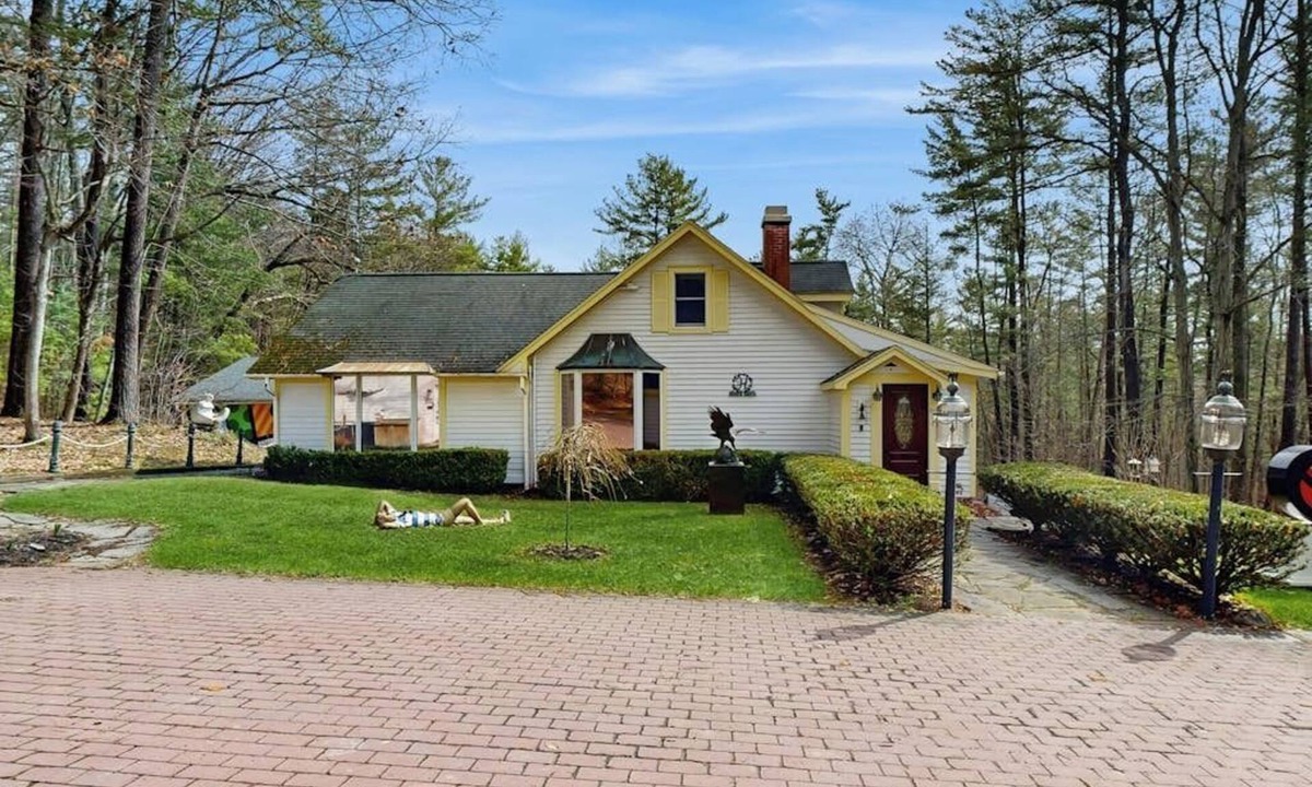 Bath House | Unique wooded oasis with jacuzzi, sauna, pool, game room - near Keuka Lake