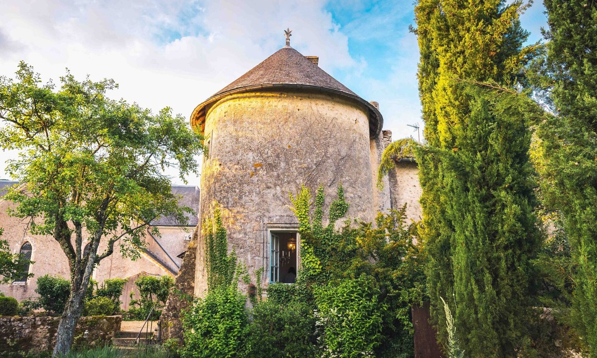 Pressigny House | Uniquely French 14th Century Tower in rural village with spiral staircases!