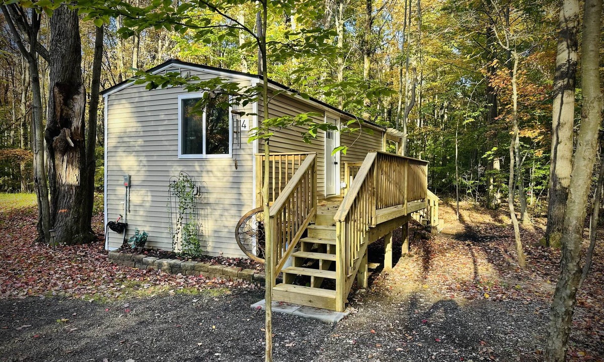 Birch Run Township Cabin | Unit 4 Boho Cabin