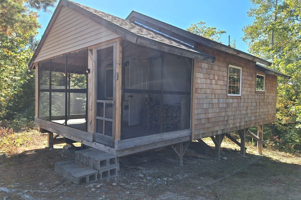Cherryfield House | Unplug and Reconnect in a Peaceful Off-Grid Cabin for Relaxation and Nature Immersion in Beddington, Maine