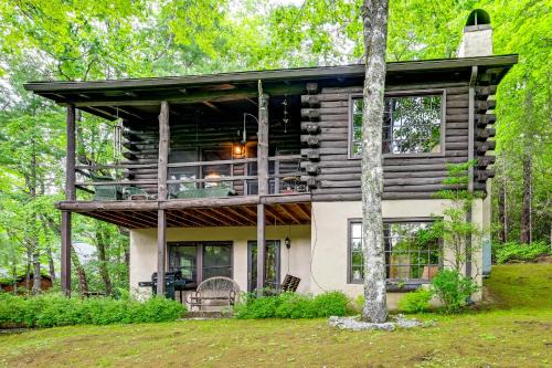 Lake Toxaway House | Unplug! Lake Toxaway Cabin w/Dock Access