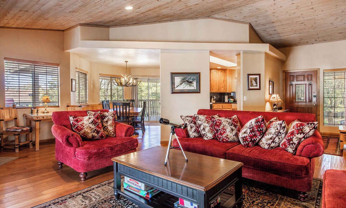 Upper Moonridge House | Updated Big Bear Home has Hot Tub, Pool/Ping-Pong Tables, King Suite!