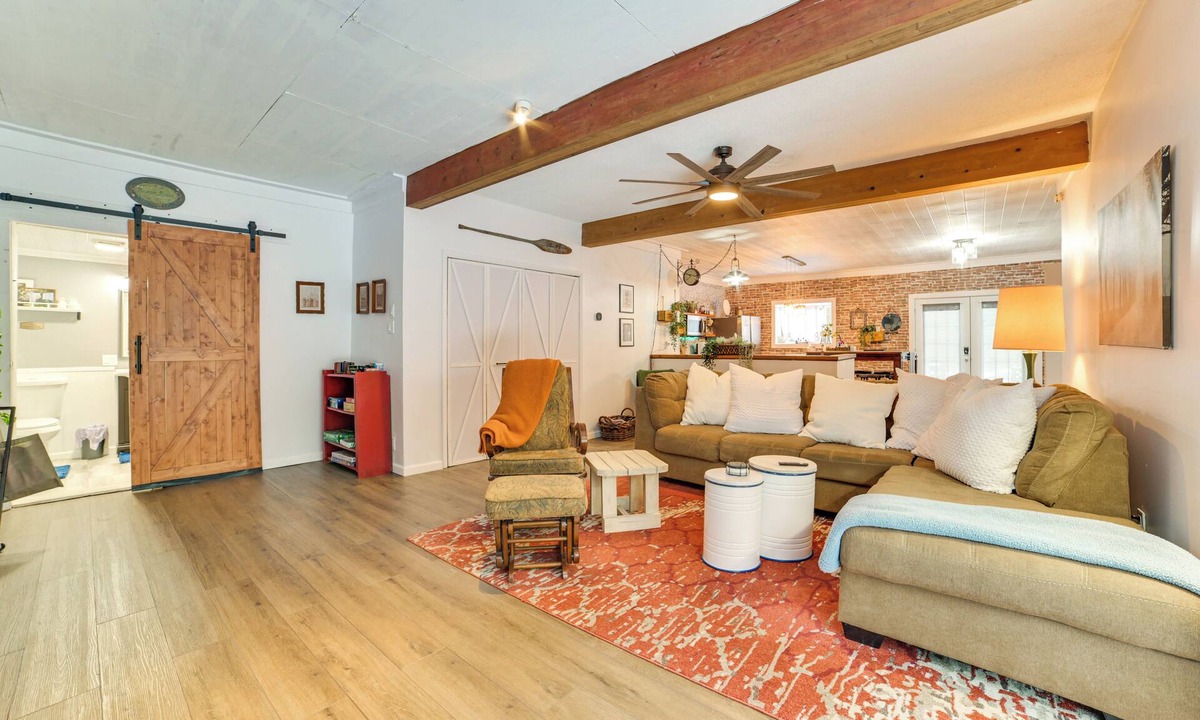 Onaway Cabin | Updated Cabin w/2 Suites, Fire Pit & Forest Views