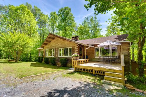 Jasper Apartment | Updated Mtn Cabin on 20 Acres w/Large Waterfall
