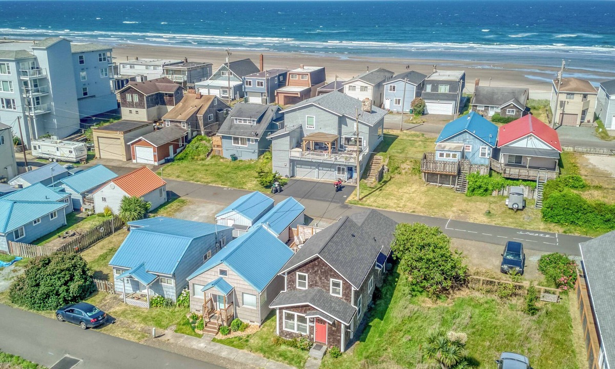 Rockaway Beach House | Updated vintage charmer in downtown Rockaway is one block to Sandy Beach!