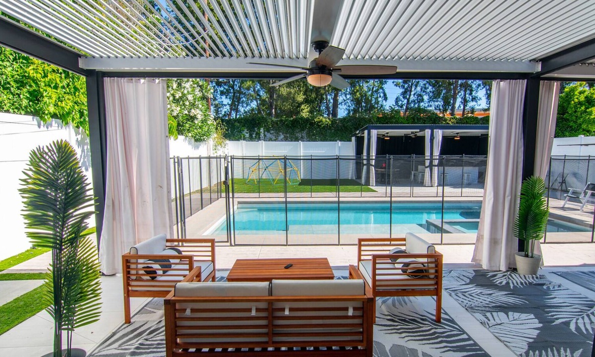 Reseda House | Upscale Oasis with Pool, Spa & Game Room!