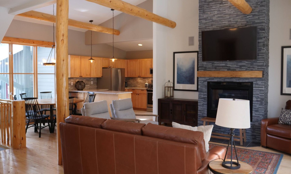 Three Peaks House | Upscale, Private Mountain Duplex nestled against the forest and nature trails!