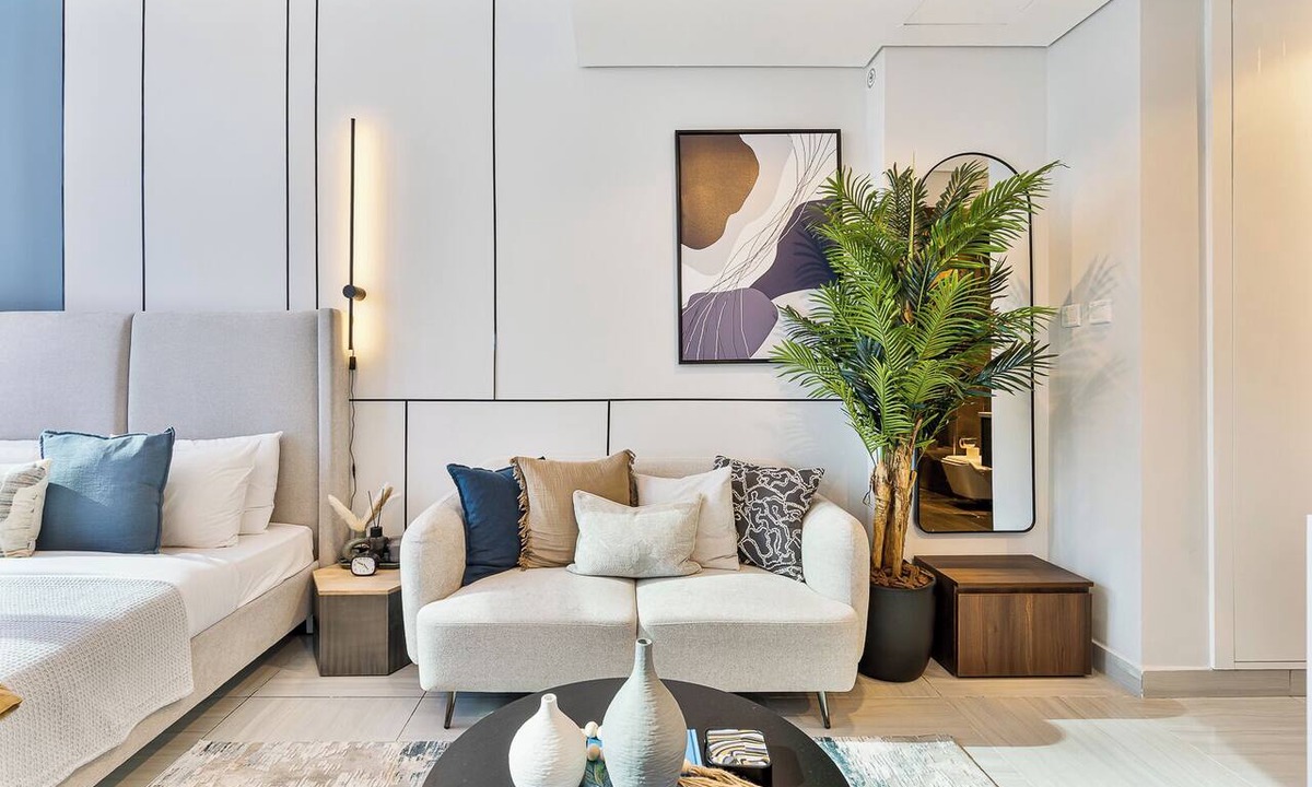 Al Barsha Apartment | Upscale Studio near Dubai Hills Mall w/Pool & Gym