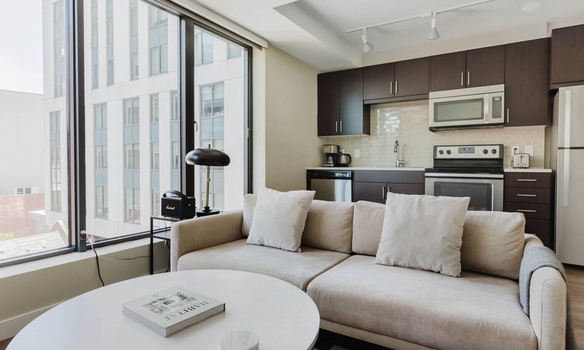 Theatre District Apartment | Upscale Theater Dist 1BR w/Gym, near Entertainment & T, by Blueground