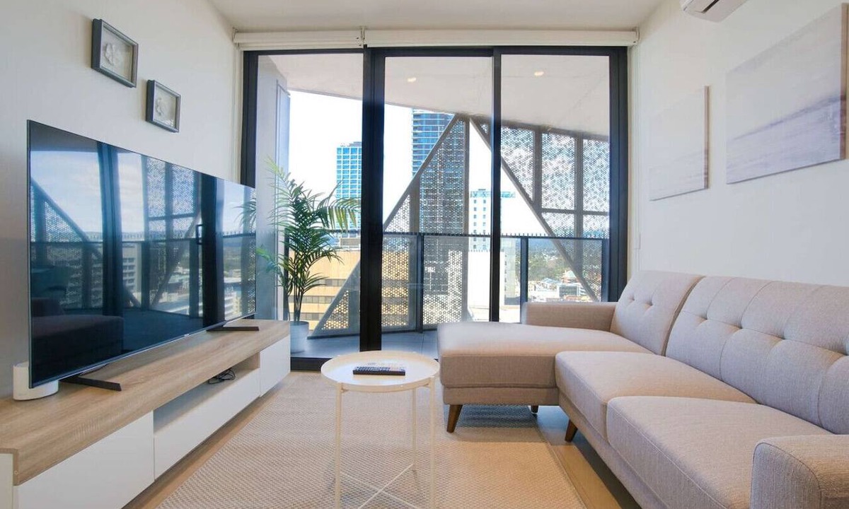 Adelaide Central Business District Apartment | Urban Elegance - 2BR Apt with Beautiful City Views