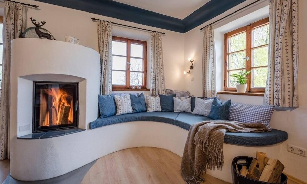 Oberndorf Apartment | Vacation apartment Hartsee 52sqm, 2 bedrooms, fireplace, balcony