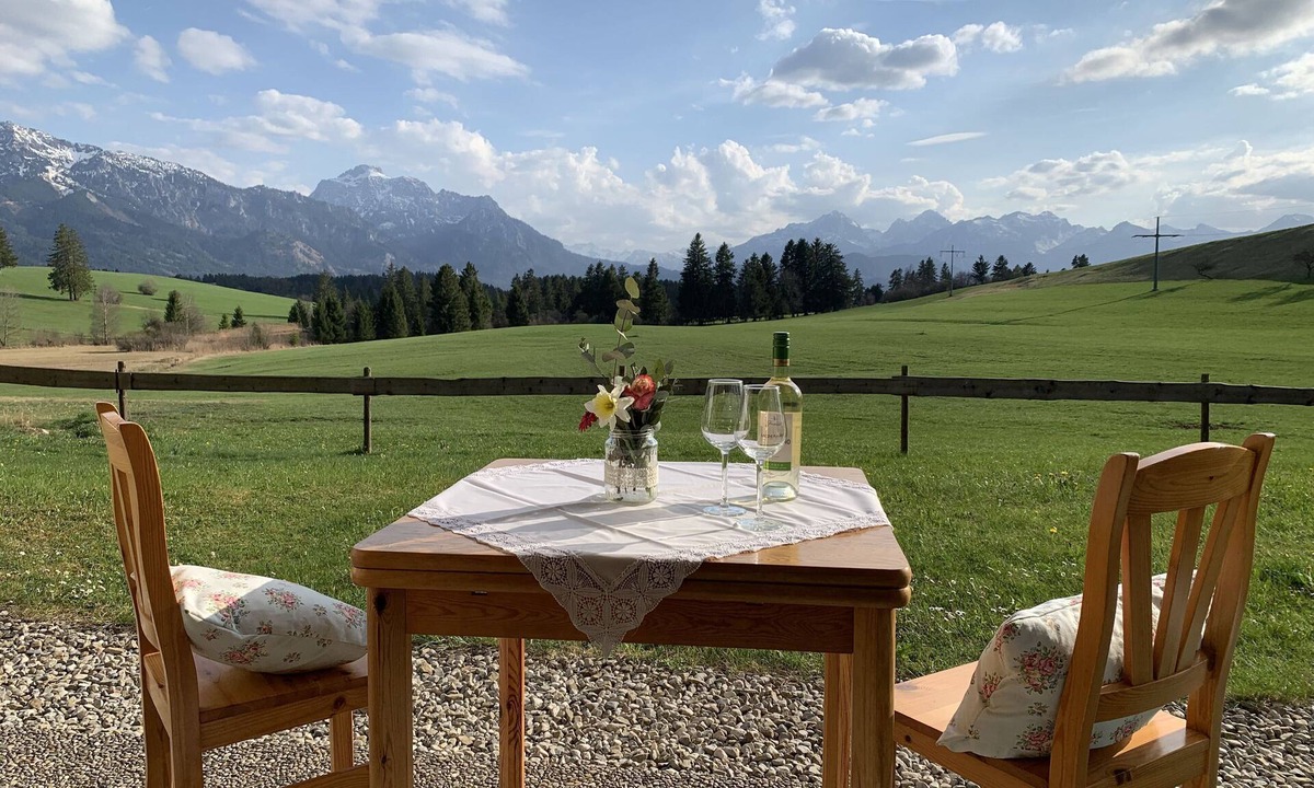 Halblech Apartment | Vacation apartment sun terrace