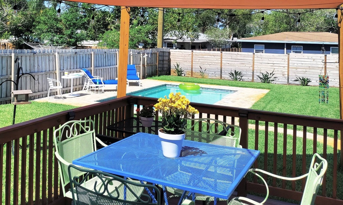 Gulfport House | Vacation Home w Private Backyard, Deck & Pool - Pet and Child Friendly