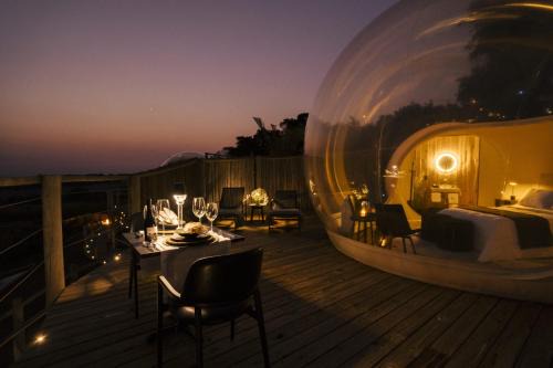 Chacara de Recreio Jardim Alvorada Cabin | Vanara Eco Bubble - Experiência única na Natureza