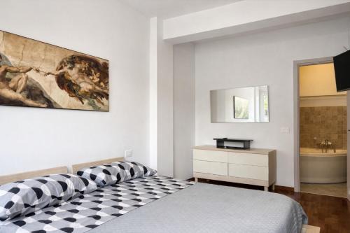 Barriera Vecchia-San Giacomo Apartment | Veltro House - ampio appartamento x6, bagno con vasca in camera