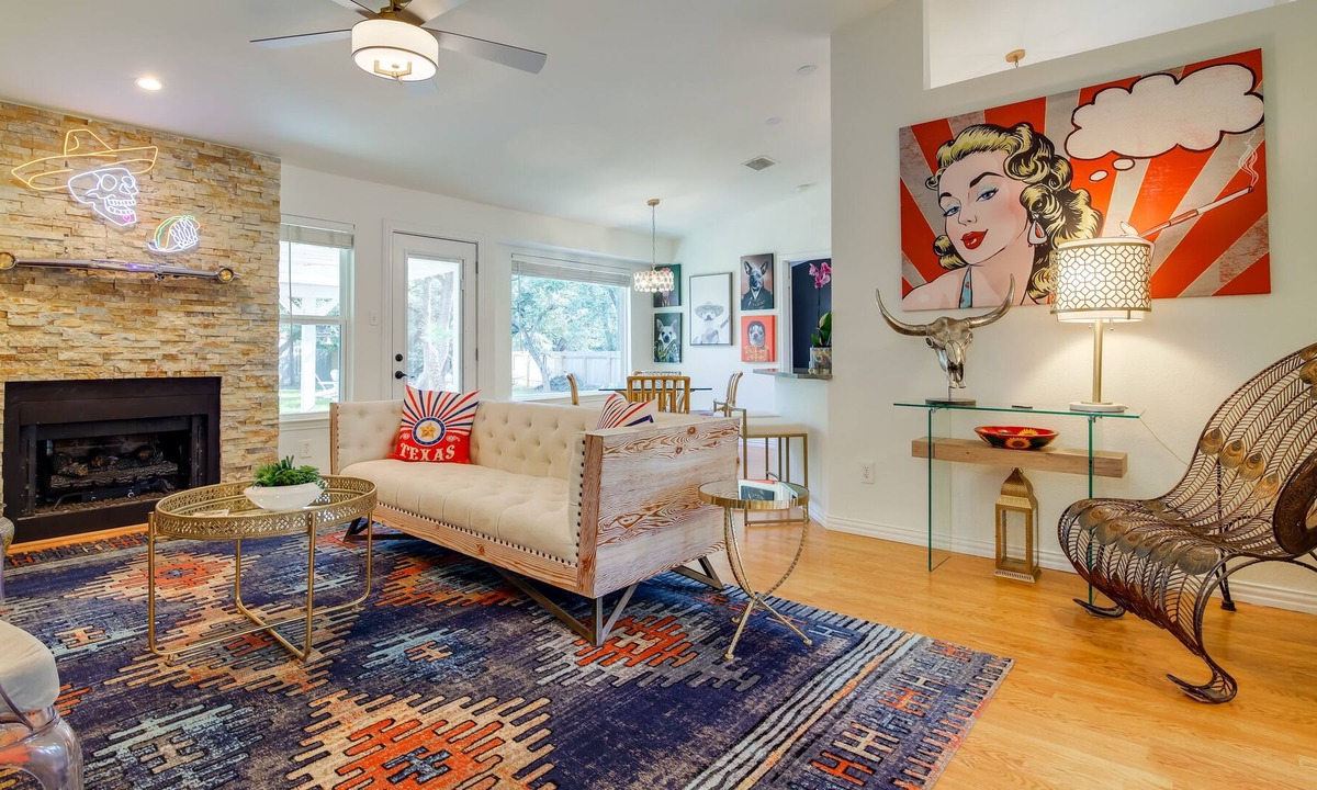 Milwood House | Vibrant Austin Vacation Rental 6 Mi to The Domain!