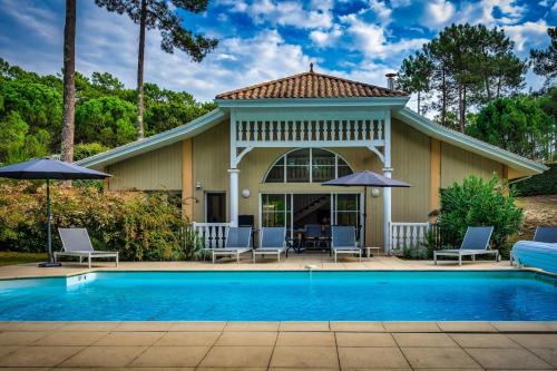 Lacanau-Ocean Villa | Villa élégante à Lacanau + piscine