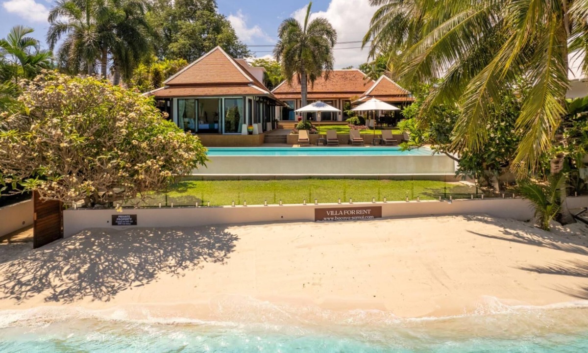 Bophut Villa | Villa Bacaya Beachfront by Sublime Samui Villas