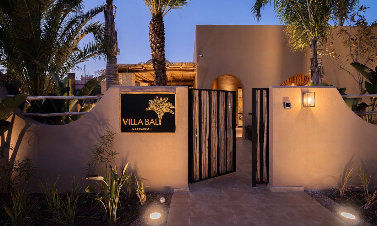 Marrakech Villa | Villa BALI with private heated pool, sauna, close to Amelkis golf course