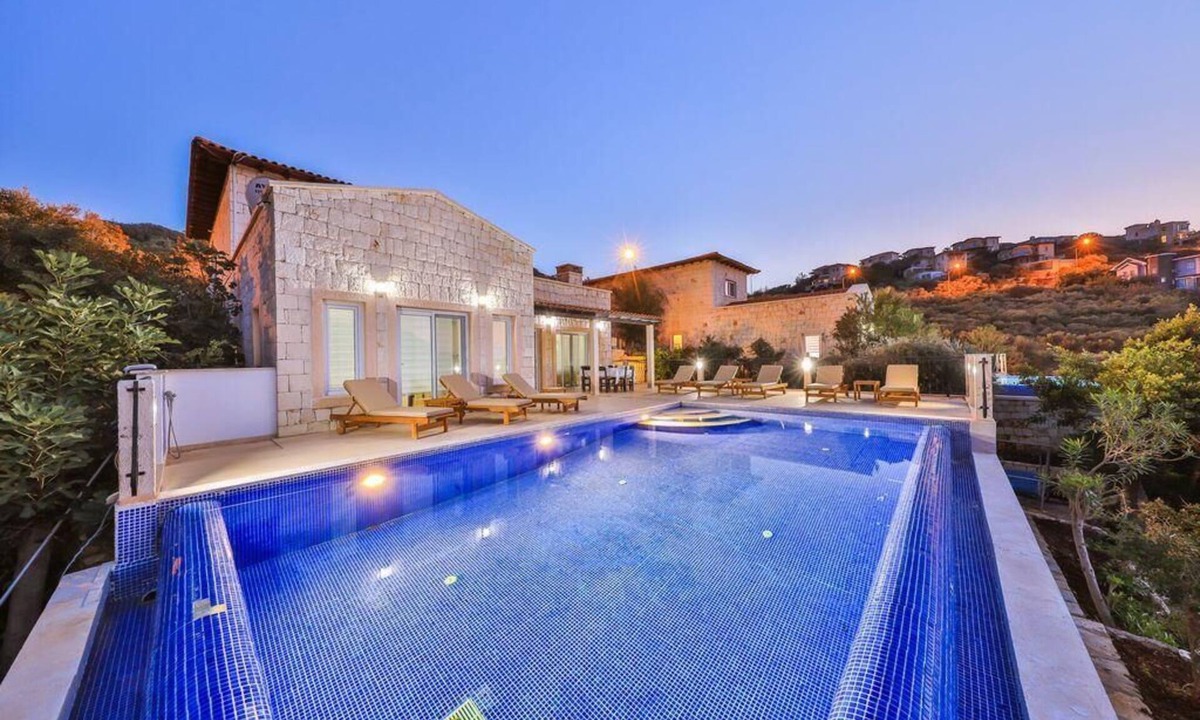 Kas Villa | Villa Basil Amazing Sea view