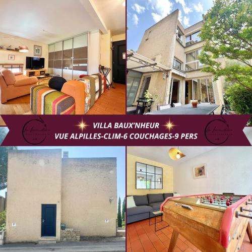 Les Baux-de-Provence House | Villa Baux'Nheur, Vue Alpilles, Calme, CLIM, 9 personnes