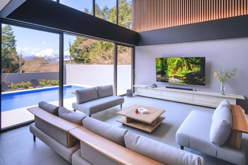 Hakone Villa | Villa Cielo Hakone Luxury - Mt Fuji View Private Onsen & Sauna シエロ箱根仙石原