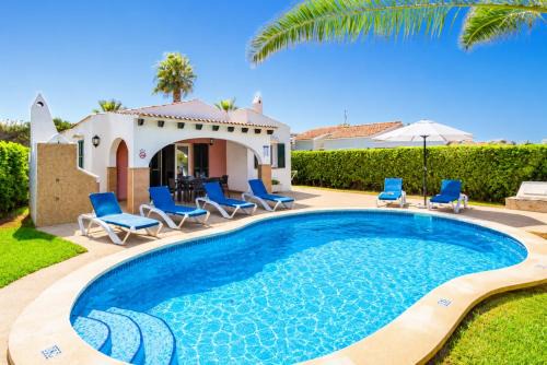 Cap d'Artrutx Villa | Villa Clariana Large Private Pool AC WiFi