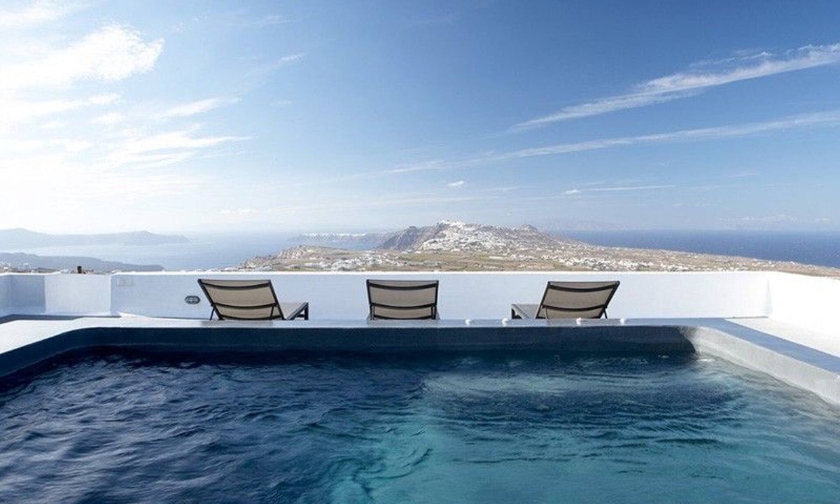 Pyrgos Villa | Villa Complex Mireon, Divine Sea Views, Private Pool n Hot Tub, Furnished.