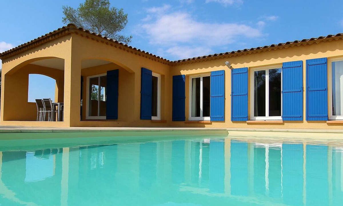 Les Baraques Villa | Villa D'architecte Avec Piscine Privée, Jolie vue sur les Collines de Grasse