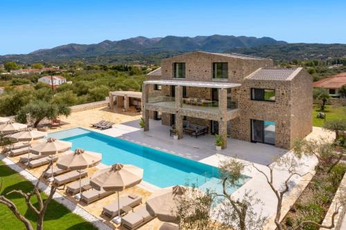 Roda Villa | Villa Elaiodendro by Villa Plus