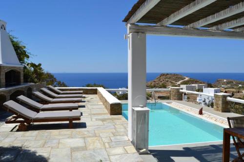 Ios Town Villa | Villa Giulia, Seaview Villa near Chora