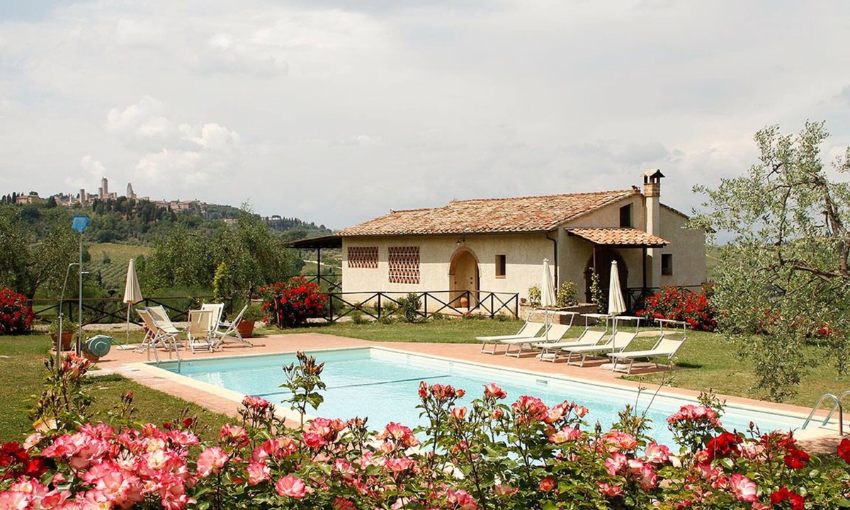 San Gimignano House | Villa in a panoramic position in San Gimignano