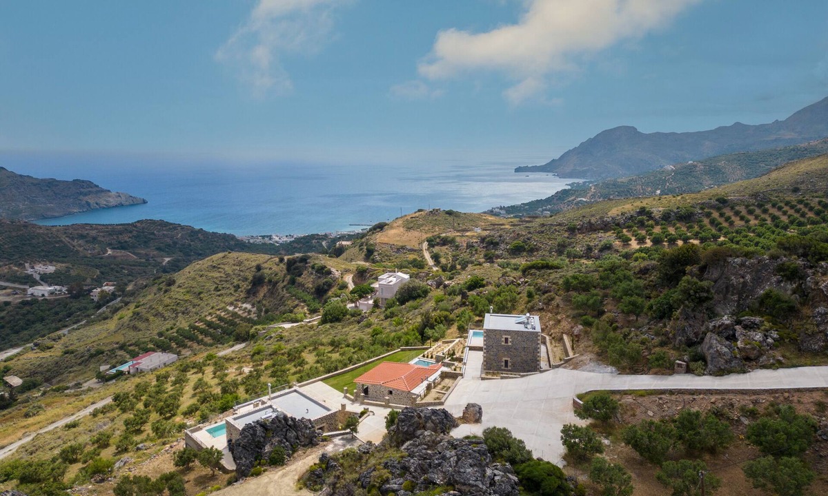 Mirthios Villa | Villa in nature with fantastic sea view!