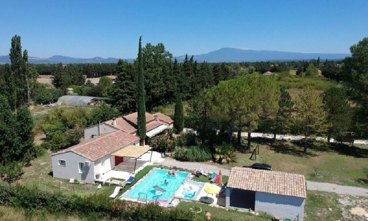 Monteux House | Villa in the countryside, with infinity pool.