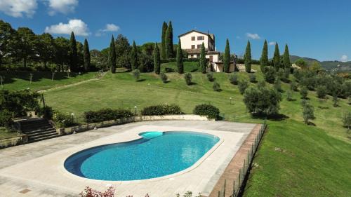 Bivio Lugnano Villa | Villa La Dogana - Pool, Large Park, for Groups
