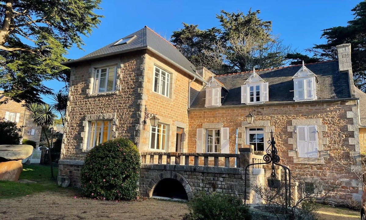 Trebeurden House | Villa 'Magnifique À 80m Des Plages' with Private Terrace, Private Garden and Wi-Fi