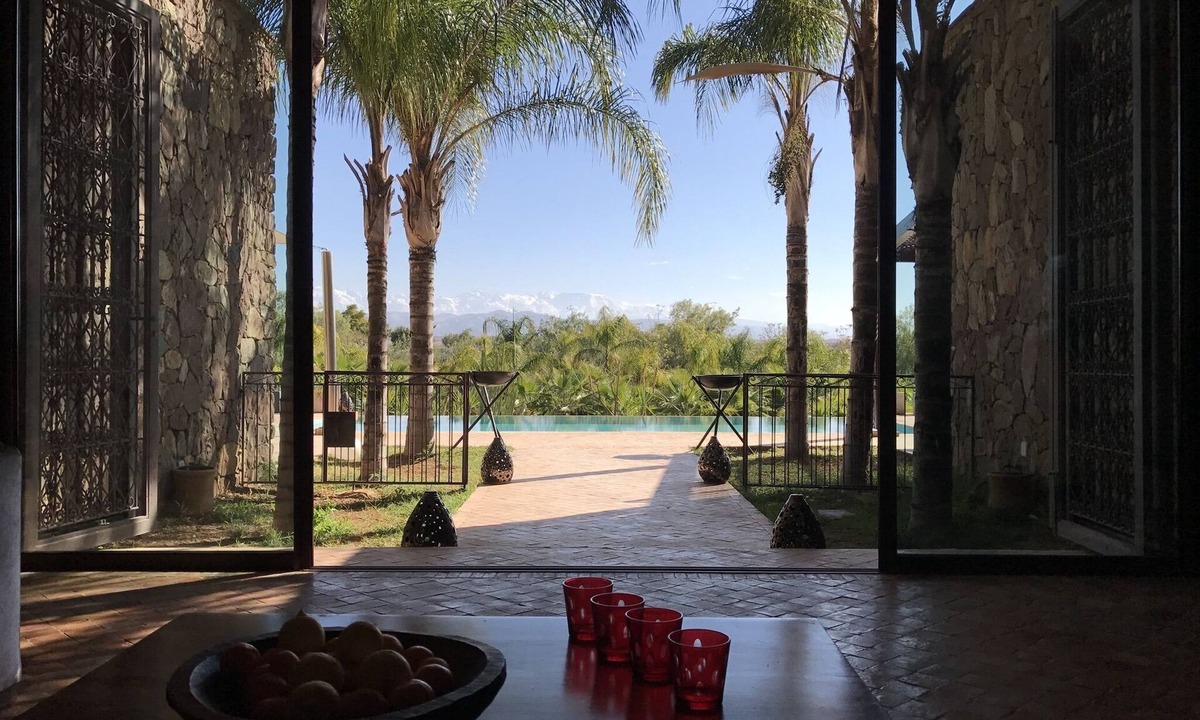 Tameslouht Villa | Villa Malika overlooking the Atlas Mountains