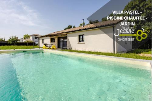 Saint-Sulpice Villa | Villa Pastel - Piscine Chauffée & Jardin