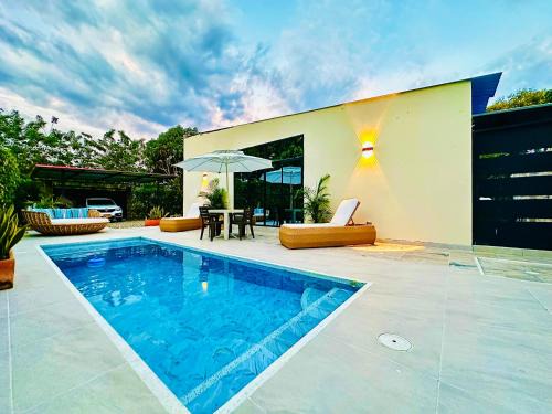 Ricaurte Apartment | Villa Paz Casa tranquila con piscina privada
