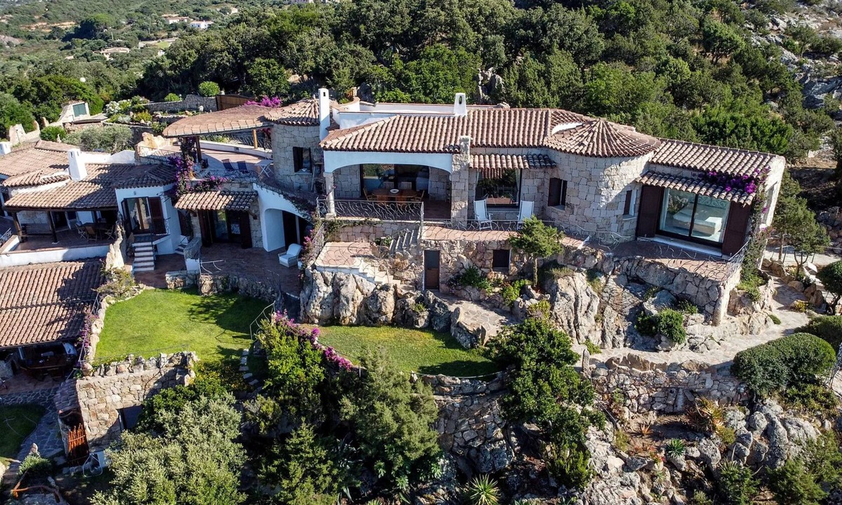 Baja Sardinia Villa | Villa 'Quercia' with Sea View, Private Pool and Air Conditioning